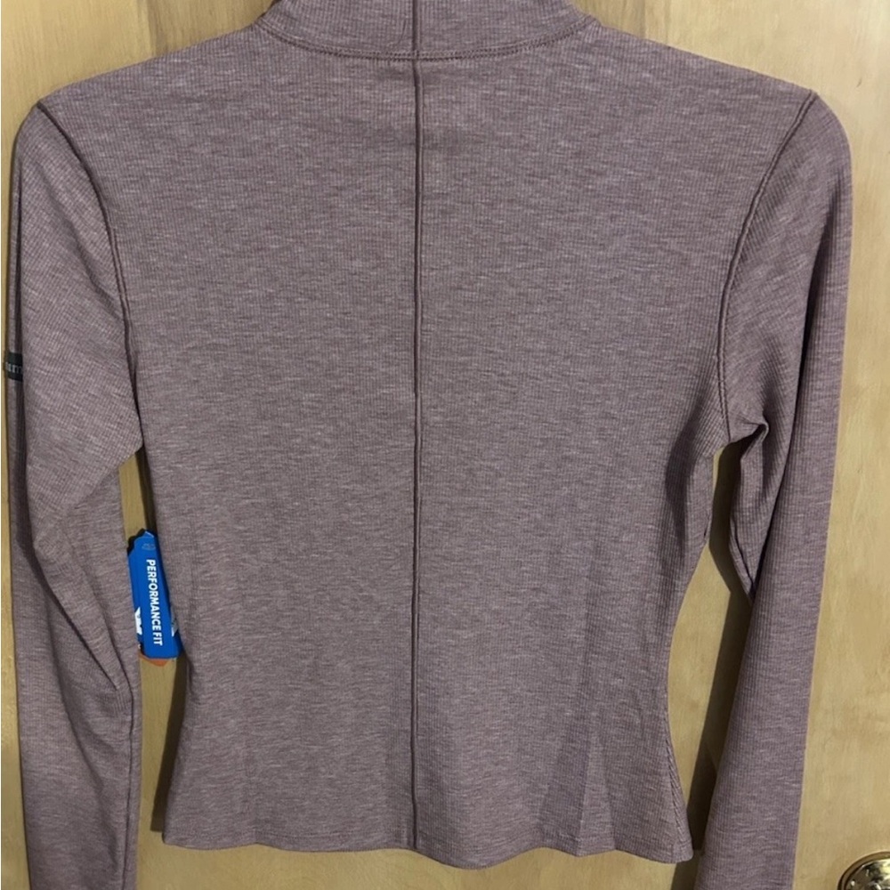Women's Columbia Amberview Performance Fit Omni-Shade Mock Turtleneck Shirt XS - Picture 3 of 9
